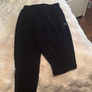 ALO Yoga Black Track Pants